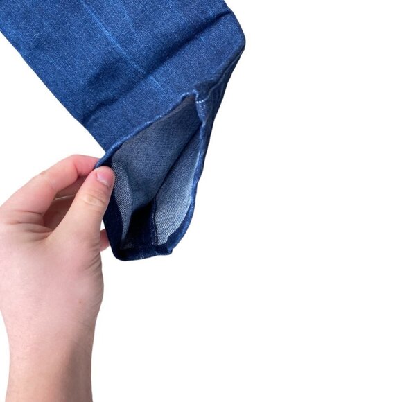 Vintage Edwin Jeans Size 34 ED-85 Slim Tappered Blue - Picture 6 of 9